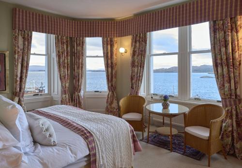 Kilátás, Crinan Hotel in Crinan