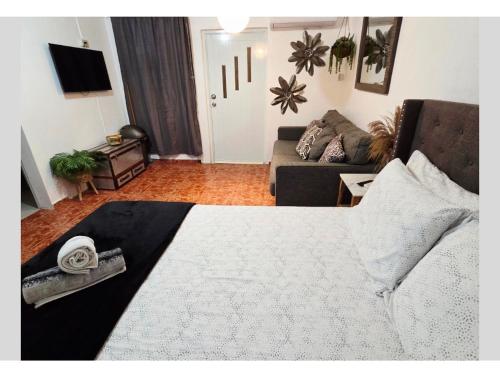 Private room with parking and bathroom in 아구아다