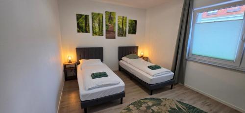 Ágy, Fine Living - Zentral, barrierefrei mit Terrasse & 24h Parkhaus in Nähe (Fine Living - Zentral, barrierefrei mit Terrasse & 24h Parkhaus in Nahe) in Peine
