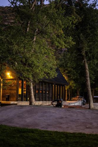Buitenkant, Roble Viejo Lodge in Termas De Chillan