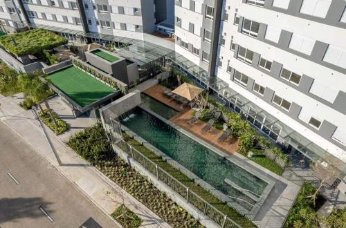 外部景觀, Moderno Apto 11º andar - 2 dorm - 2 banheiros - Lado Shopping Bourbon Teresópolis - 1 Vaga Coberta (Moderno Apto 11º andar - 2 dorm - 2 banheiros - Lado Shopping Bourbon Teresopolis - 1 Vaga Coberta) in 特雷索波利斯