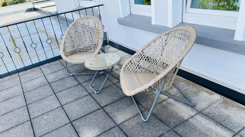 外部景觀, "Frisch renovierte 120 qm Ferienwohnung mit Balkon & Klimaanlage" in 格費爾斯貝爾格