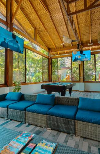 Unterkunft von außen, Bungalows Punta Uva in Puerto Viejo de Talamanca