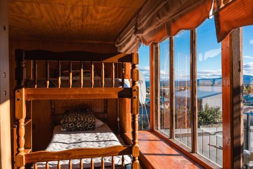 전망, Hostel Patagonia Backpackers in 푸에르토 나탈레스