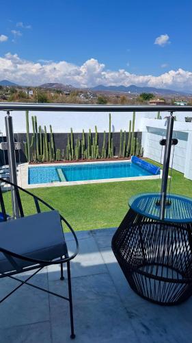 Casa privada con alberca, Rooftop con Jacuzzi - Oaxtepec in Corral Grande