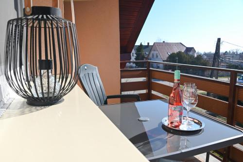 Altan/terrasse, Guba Apartman in Alsóörs