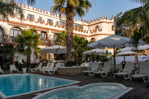Exterior view, Mg Palace Hotel Costa del Sole in Vaccarizzo-delfino