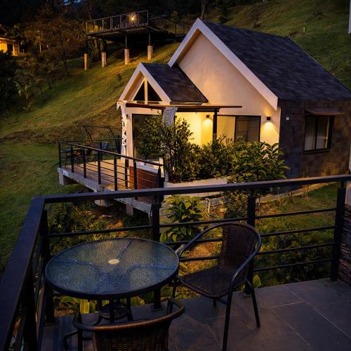 Cabaña con Jacuzzi frente al Lago