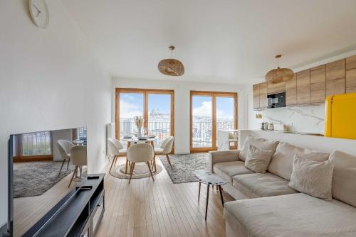 Cosy flat 1BDR 4P View on the Sacré-C ur