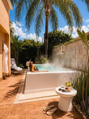 정원, Rincón de Paz Apart & Loft Suite Boutique - Adults Only (Rincon de Paz Apart & Loft Suite Boutique - Adults Only) in 비야 카를로스 파스