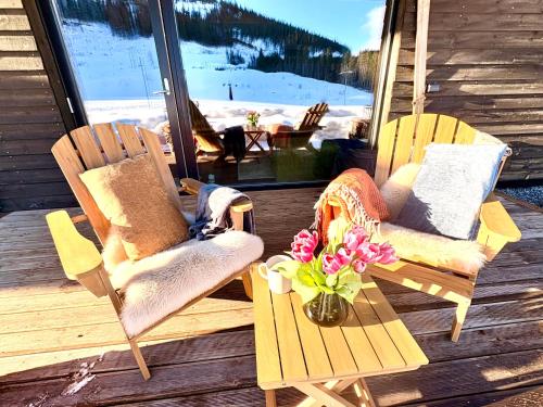 Μπαλκόνι/βεράντα, Elegant 2 bedroom apartment next to Fyri Resort in beautiful Hemsedal in Χέμσενταλ