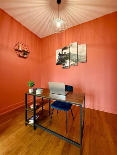 Face gare - Appartement Haussmannien 301 - 1 Chambre in Roanne