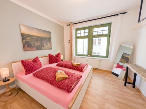 Urlaubsmagie Ferienwohnung Bachrauschen - Balkon am Bach - für 6P - BA2 in Sebnitz, Deutschland