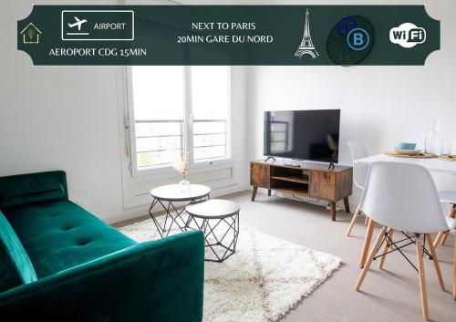 Le Havre du Daiquiri - Proche Paris - 15min to Cdg - Location saisonnière - Aulnay-sous-Bois