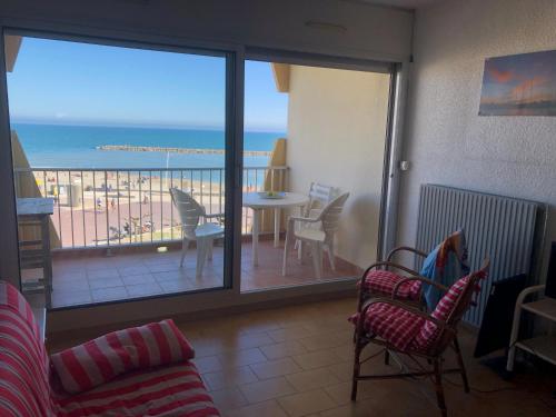 Appartement vue mer première ligne 2 balcons