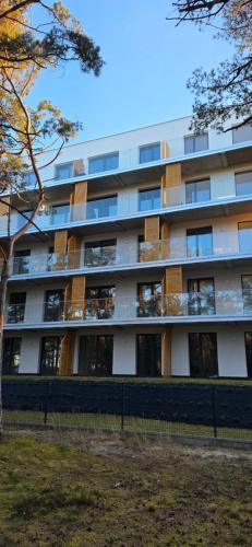 Зовнішній вигляд готелю, Apartament Sosnowy Las Widok na morze in Рови