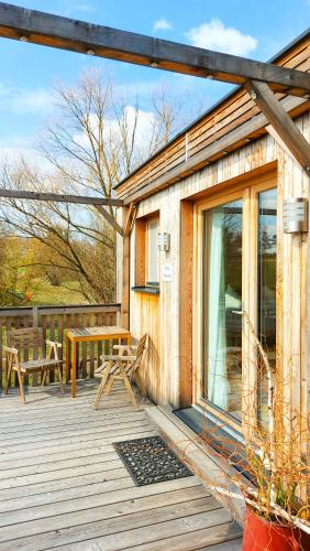 Balkons/terase, Boutique Loft "Mrs Green" im Thayatal, Tiny Haus in Drosendorf-Zissersdorf