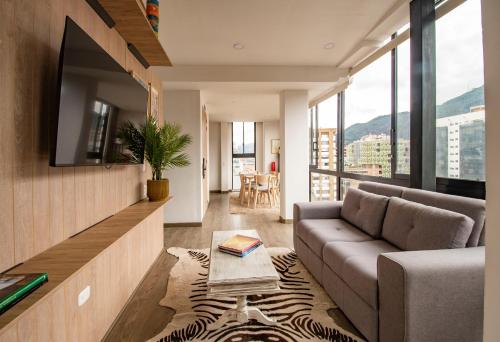 Apartament 2 BR at 10 min from Andino and T zone 360 views