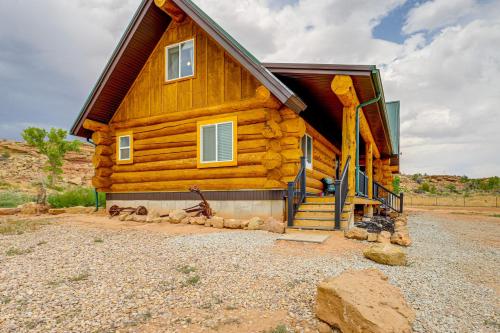 'Rustic Cliff Ranch' in Uintah Basin: Dogs Welcome in Ballard (UT)