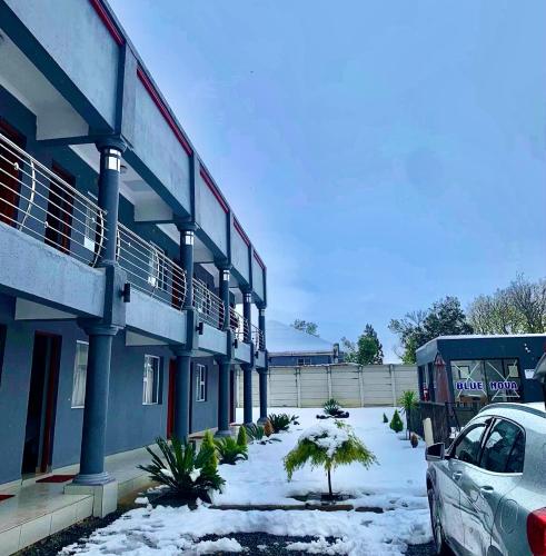 外部景觀, Bluenova guesthouse in 鄧廸