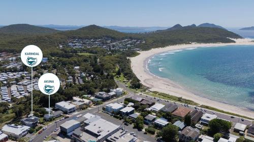 Akuna Beach Cottage Fingal Bay in Fingal Bay