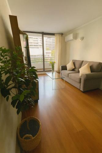 Apartamento amoblado en Las Condes, Santiago