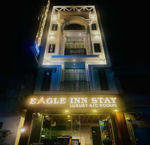 A szálláshely kívülről, Eagle Inn in Kanchipuram
