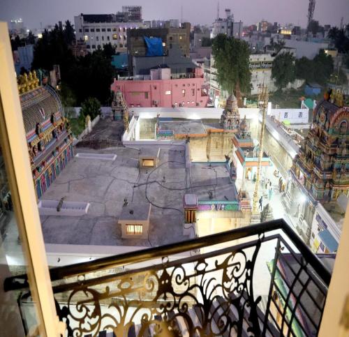A szálláshely kívülről, Eagle Inn in Kanchipuram