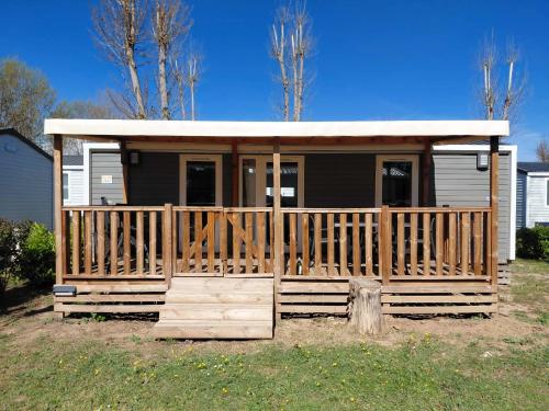 Mobil-home Premium 5 pers, Climatisé 2 salles de bain, Espace aquatique, Plage à pied - Camping - Vendres