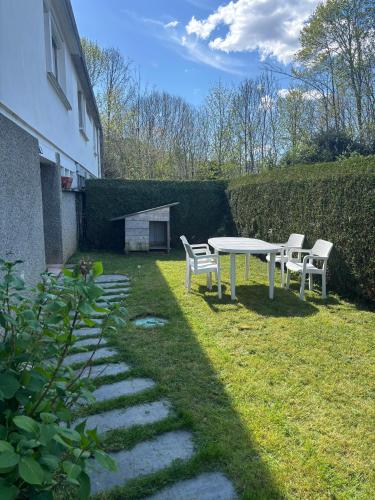 Appartement 2 chambres avec jardin et balcon