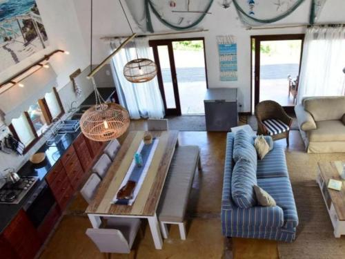 廚房, Vila no Mar Beach Lodge in 希登蓋萊