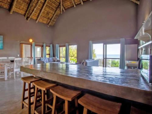 廚房, Vila no Mar Beach Lodge in 希登蓋萊