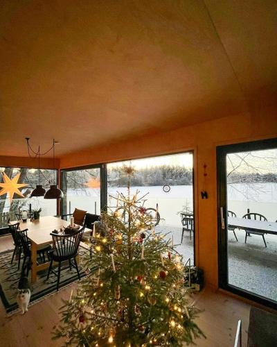 Viesnīcas āriene, Architect House With Private Dock At Immeln in Immeln