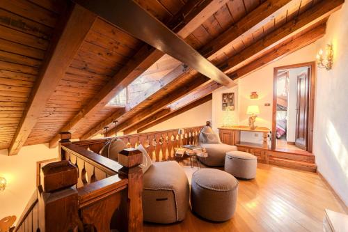 Relax e panorama a Cortina, accogliente appartamento a Pecol
