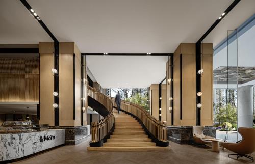 Hành lang, Sheraton Nanjing Kingsley Hotel & Towers in Nam Kinh