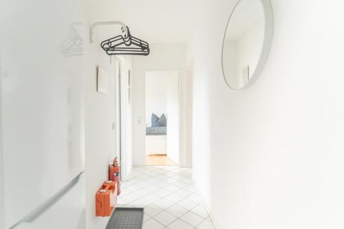 設施, MR Living I modernes Apartment mit Einzelbetten, voll ausgestattete Kuche, Balkon, WLAN, Parkplatz,  in 林登