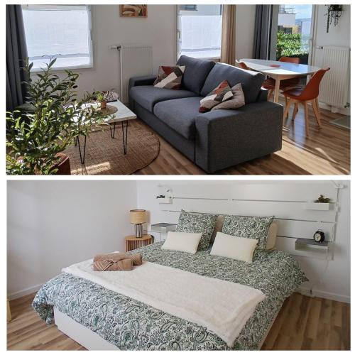 Appartement cosy 2 pièces et terrasse - Location saisonnière - Saint-Michel-sur-Orge