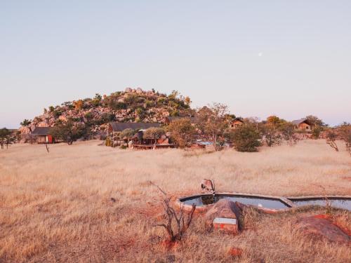 Exterior view of Ohorongo Tented Camp