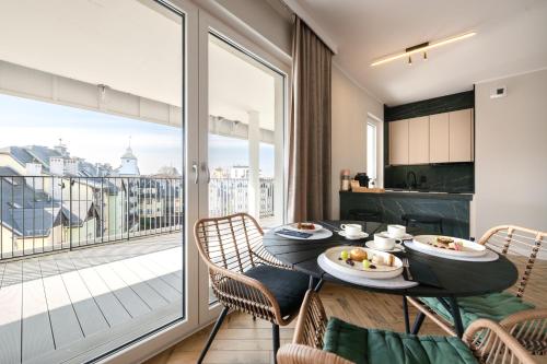 廚房, Baltic Waves Resort by PI Apartments - Official Operator in 緬濟茲德羅耶