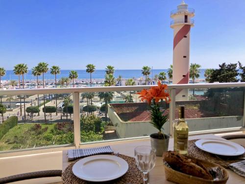 Lovely 1 bed apt Marbella Town Sea Views - RDR546
