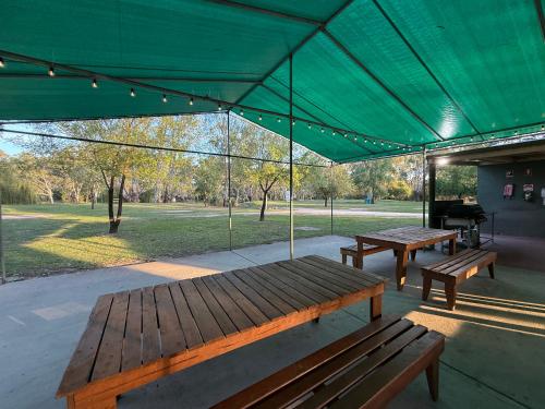 Corowa Caravan Park on the Murray River in Corowa