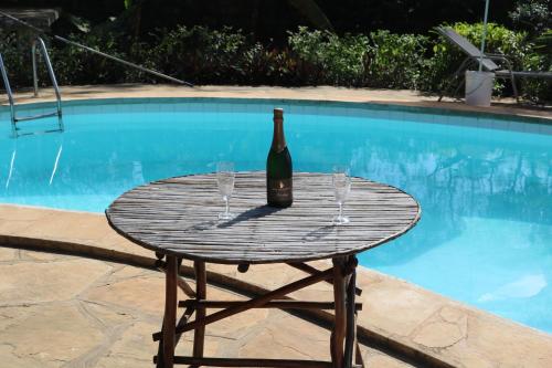 Uitzicht, Villa Madinina in Mombassa