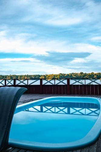 Peldbaseins, Vista do Lago Jungle Lodge in Cajual