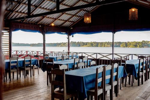 Restorāns, Vista do Lago Jungle Lodge in Cajual
