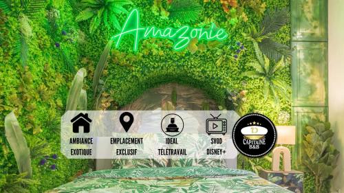 Amazonia 1 - Hypercentre - 2 pers - Location saisonnière - Troyes