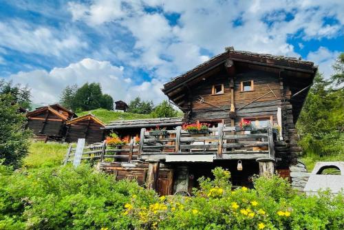 Chalet authentique avec vue panoramique, La Sage
