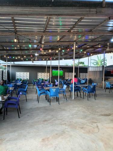 صالة مشتركة/ منطقة التلفزيون, Tema House Guesthouse in Elmina
