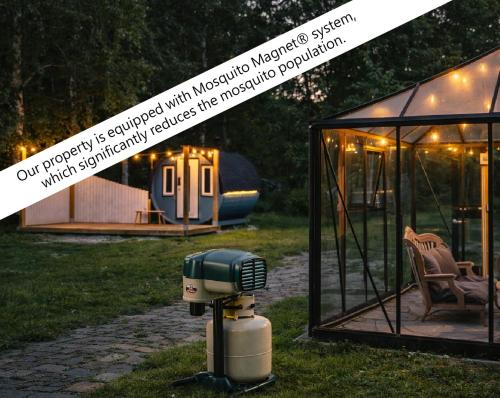 Hazel Hut - spacious fenced yard, sauna, 2-bedroom, Parnawa (zdjęcie 4)