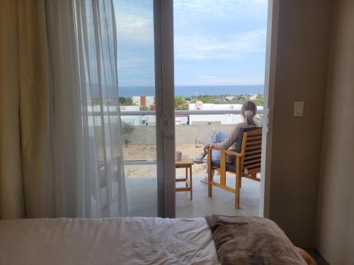 Departamento Orca con Vista al Mar, Starlink-1BD, 2do piso in El Sargento