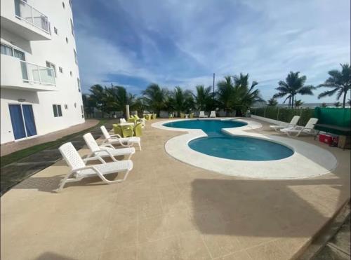An apartment with ocean views in Palo Grande